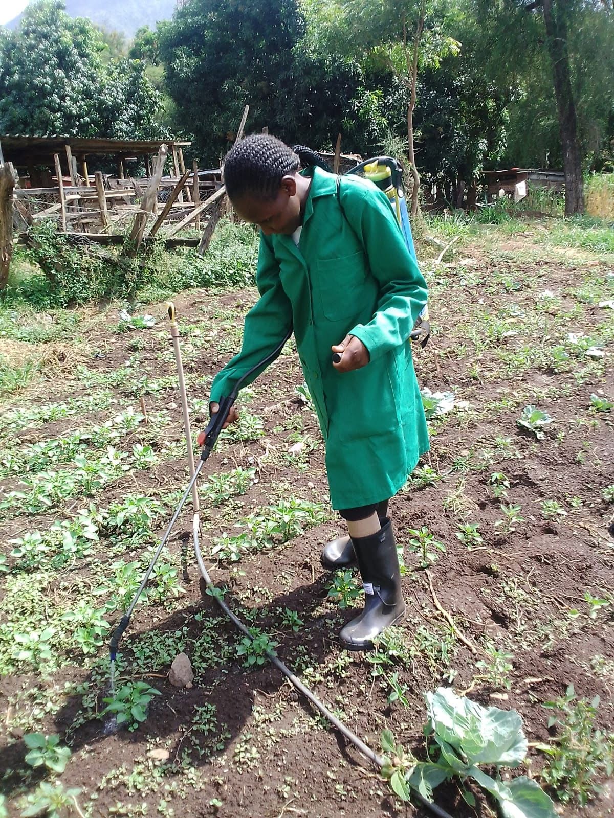 General Agriculture Trainees on Practicals